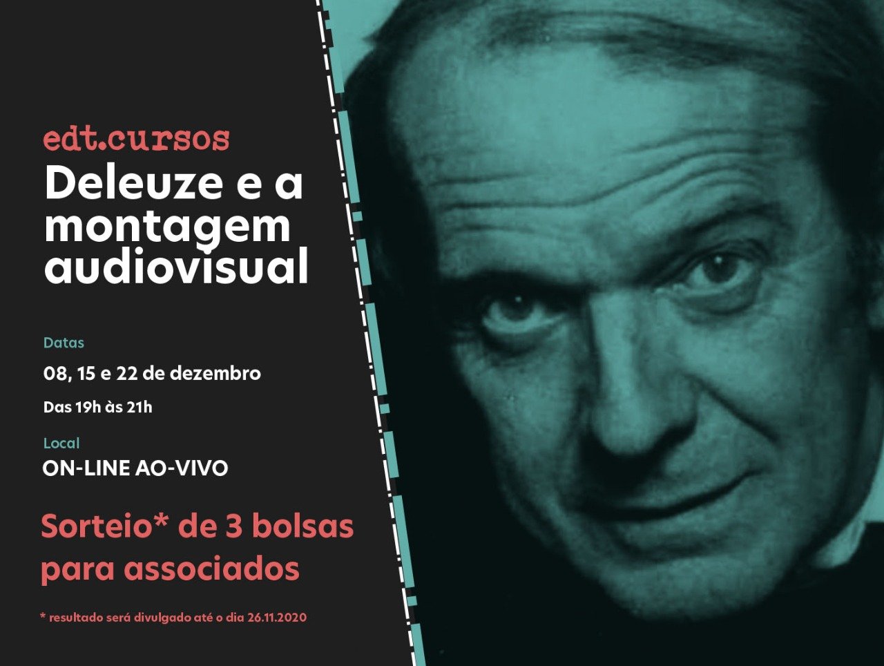 Lançamento do curso edt. “Deleuze e a Montagem Audiovisual”!